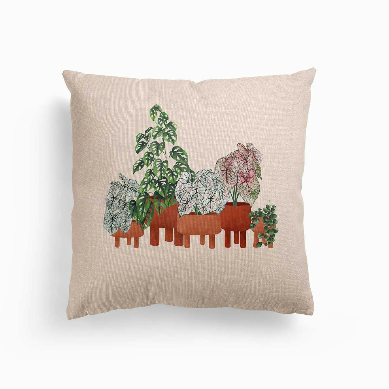 Plants 1 Canvas Cuscino