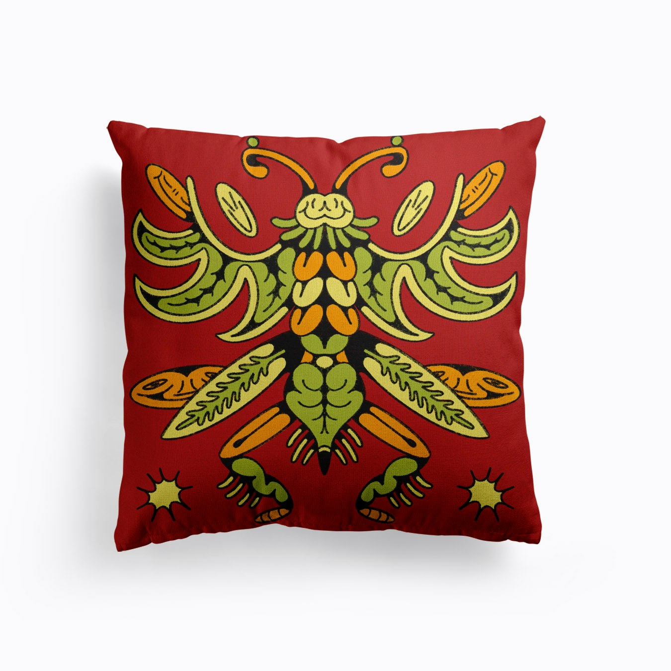 Insecte 5 Canvas Coussin
