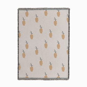 Pineapple Picnic Woven Throw