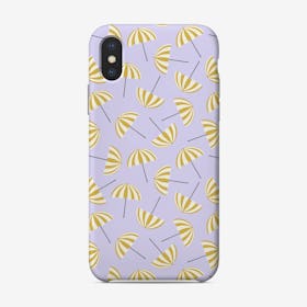 Lilac Parasols Phone Case