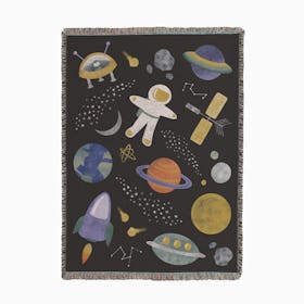 Outer Space 1 Woven Throw