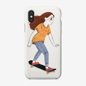 Skate Or Die Phone Case