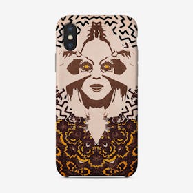 Psychedelic Girl Phone Case