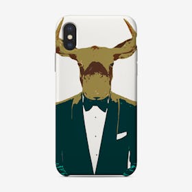 Moose Suit Phone Case