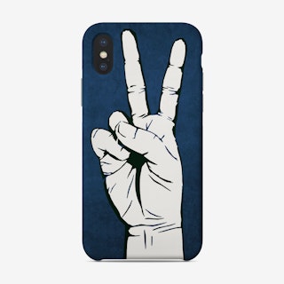 Peace Hand Phone Case