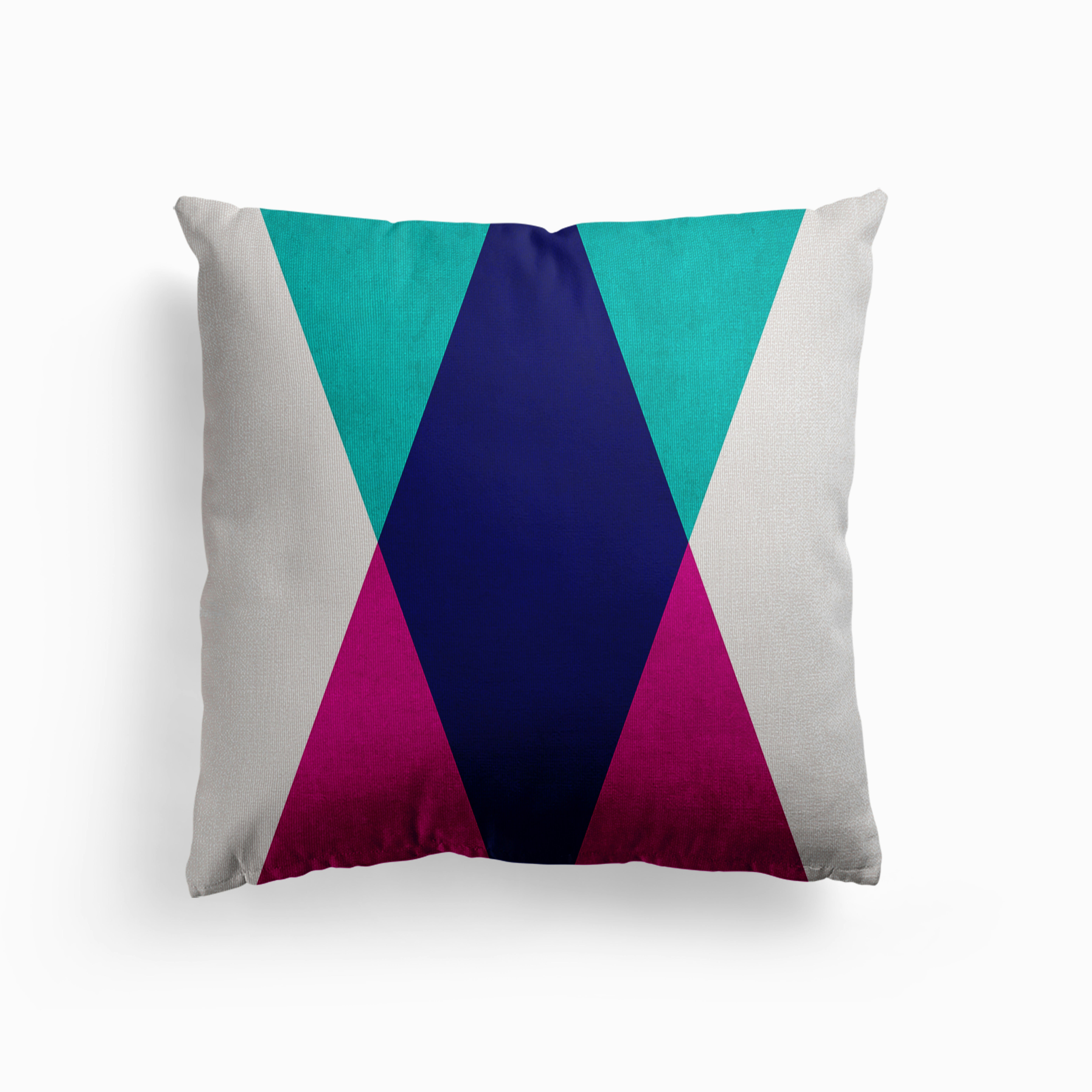 Triangles 2 Canvas Kissen