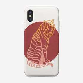 Tiger Sun Phone Case
