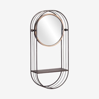 Saroni Mirror Shelf - Gray