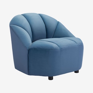 Paramount Accent Chair - Dark Blue