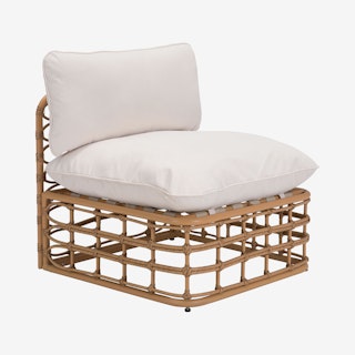 Kapalua Outdoor Middle Chair - Natural