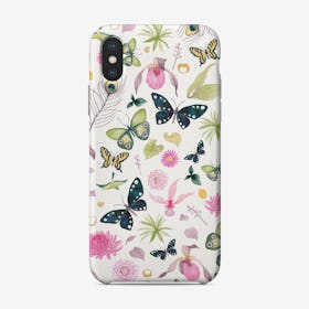 Tropical Butterfly Phone Case