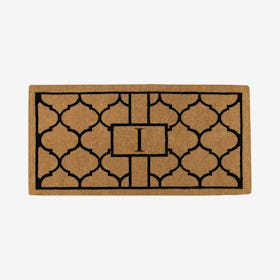 Letter I - Extra-thick Pantera Monogram Doormat