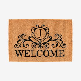 Letter J - Kingston Welcome Doormat