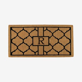 Letter R - Extra-thick Pantera Monogram Doormat