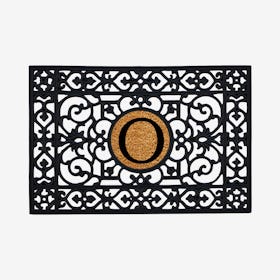 Letter O - Monogram Doormat - Rubber