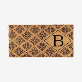 Letter B - Regency Monogram Doormat