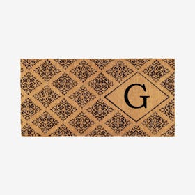 Letter G - Regency Monogram Doormat