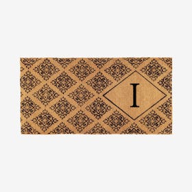 Letter I - Regency Monogram Doormat