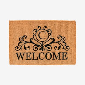 Letter C - Kingston Welcome Doormat