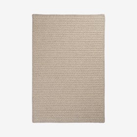 Houndstooth Area Rug - Cream