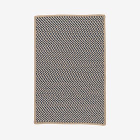 Point Prim Area Rug - Blue