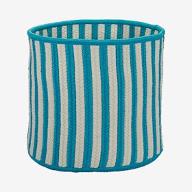 Baja Stripe Basket - Teal