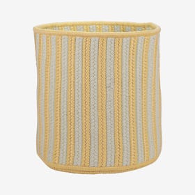 Baja Stripe Basket - Yellow