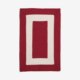 Rope Walk Area Rug - Red