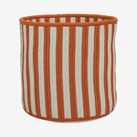 Baja Stripe Basket - Orange