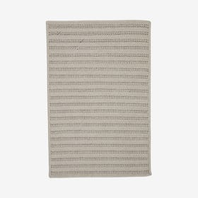 Sunbrella Booth Bay Area Rug - Mink