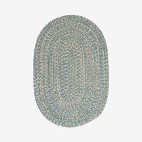 Tremont Oval Area Rug - Teal