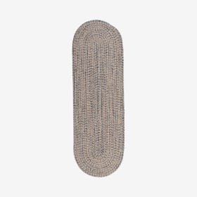 Tremont Oval Runner Rug - Denim