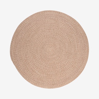 Tremont Round Area Rug - Oatmeal