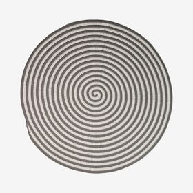 Tiki Spiral Doormat - Cobblestone
