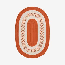 Crescent Area Rug - Orange