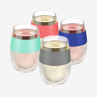 Wine Freeze Cooling Cups - Set of 4