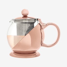 Shelby Teapot - Rose Gold