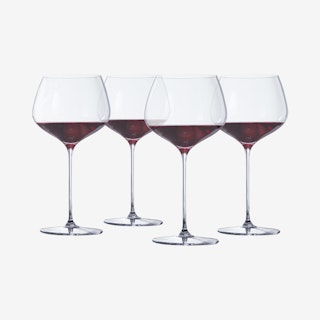 Willsberger Burgundy Glasses - Set of 4