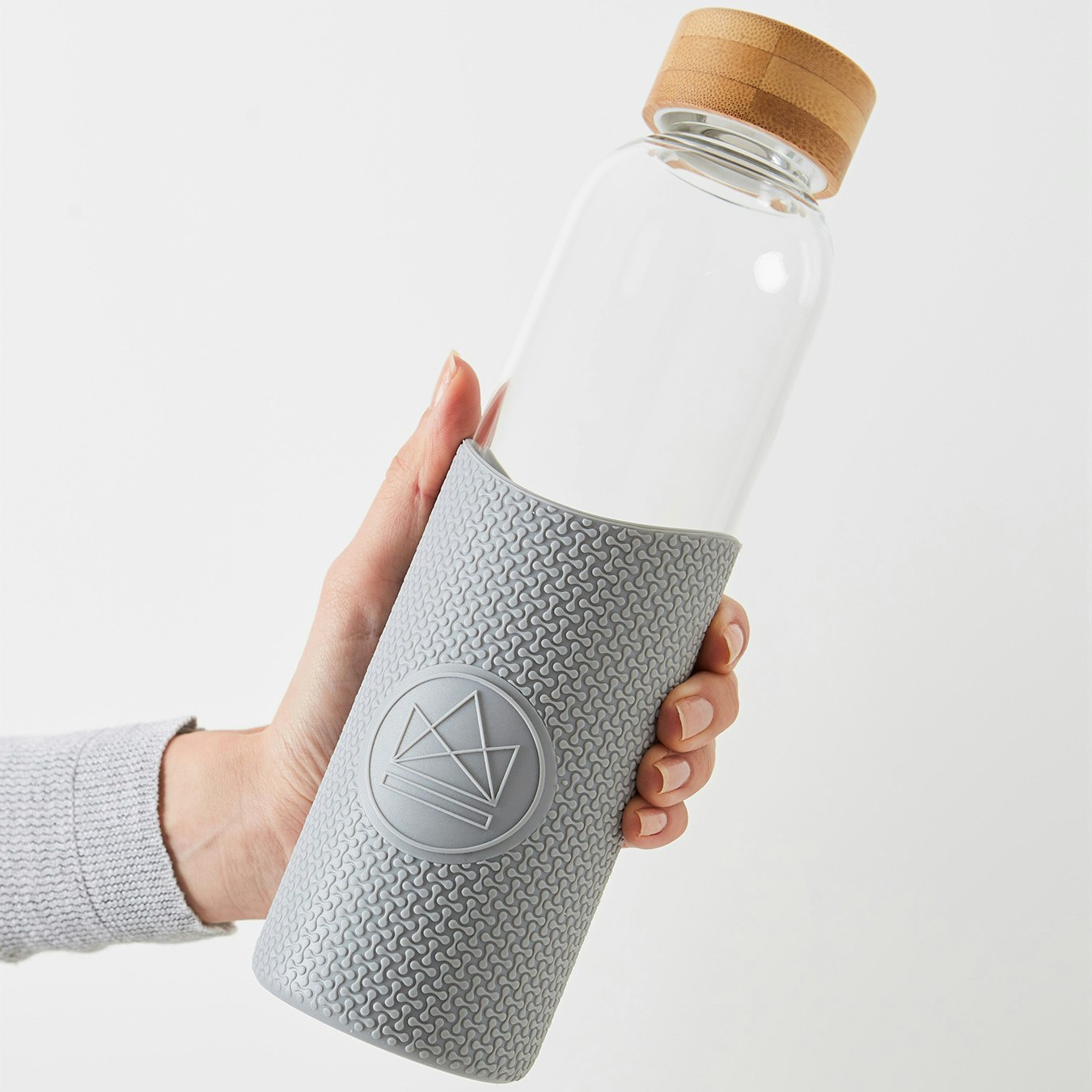 Forever Young Glass Water Bottle by Neon Kactus