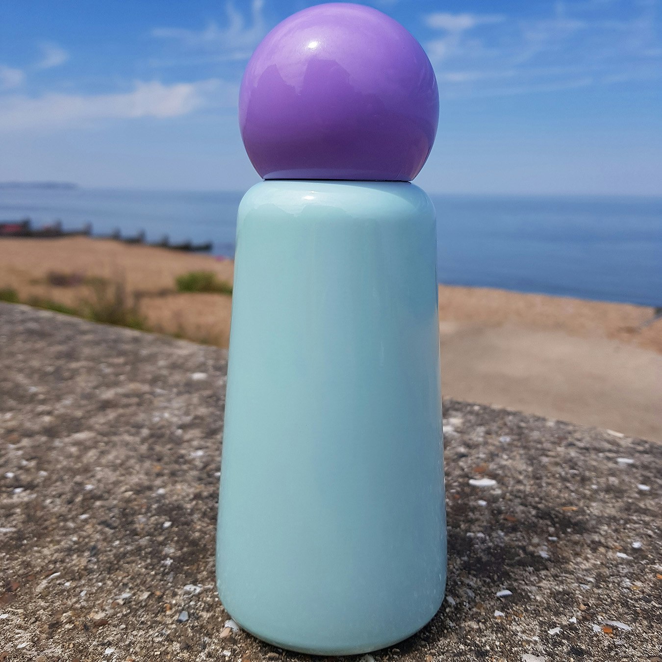 Skittle Mini Water Bottle - Mint / Lilac by LUND London