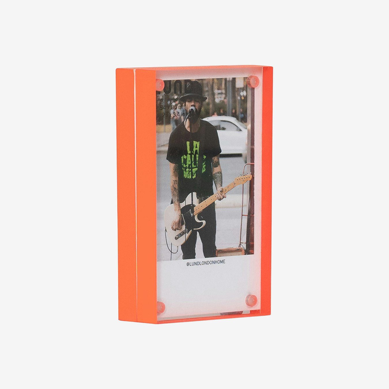 Skittle Instax Photo Frame - Coral by LUND London