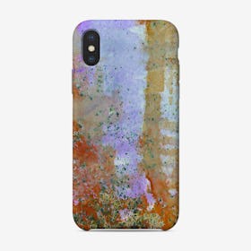 Abstract Copper And Lilac Phone Case