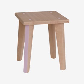 Point Virgule Stool - Light Pink