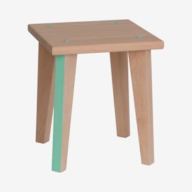 Elémentaire Stool - Green