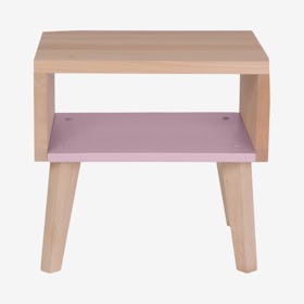 Underscore Side Table - Light Pink