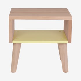 Underscore Side Table - Lemon