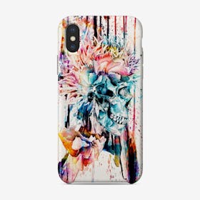 Abstract Skull 2 Phone Case