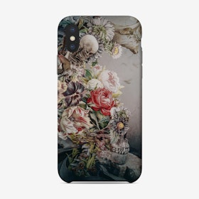 Skull In Moonlight Phone Case