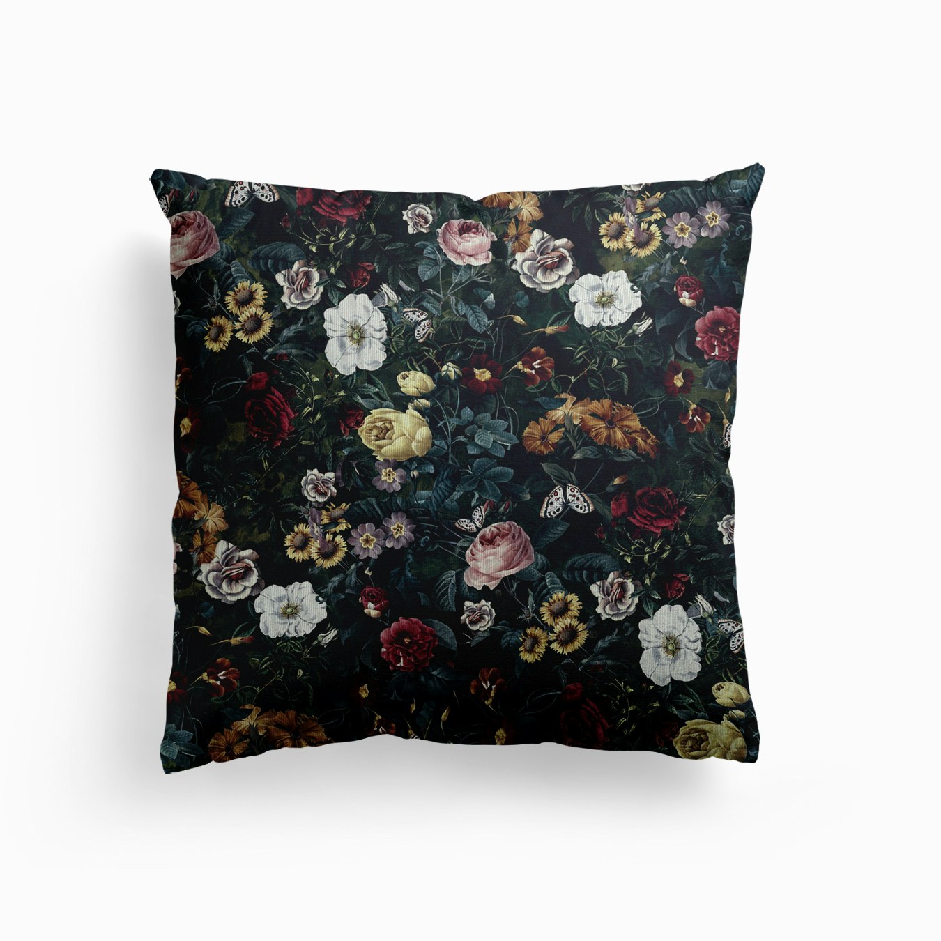 Floral 7 Canvas Coussin