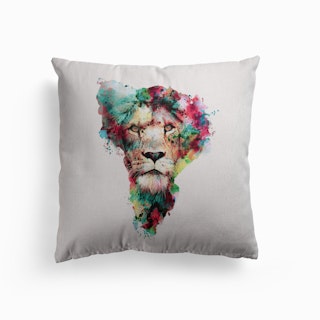 Lion 2 Canvas Cushion